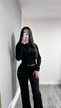CONJUNTO LANILLA NEGRO