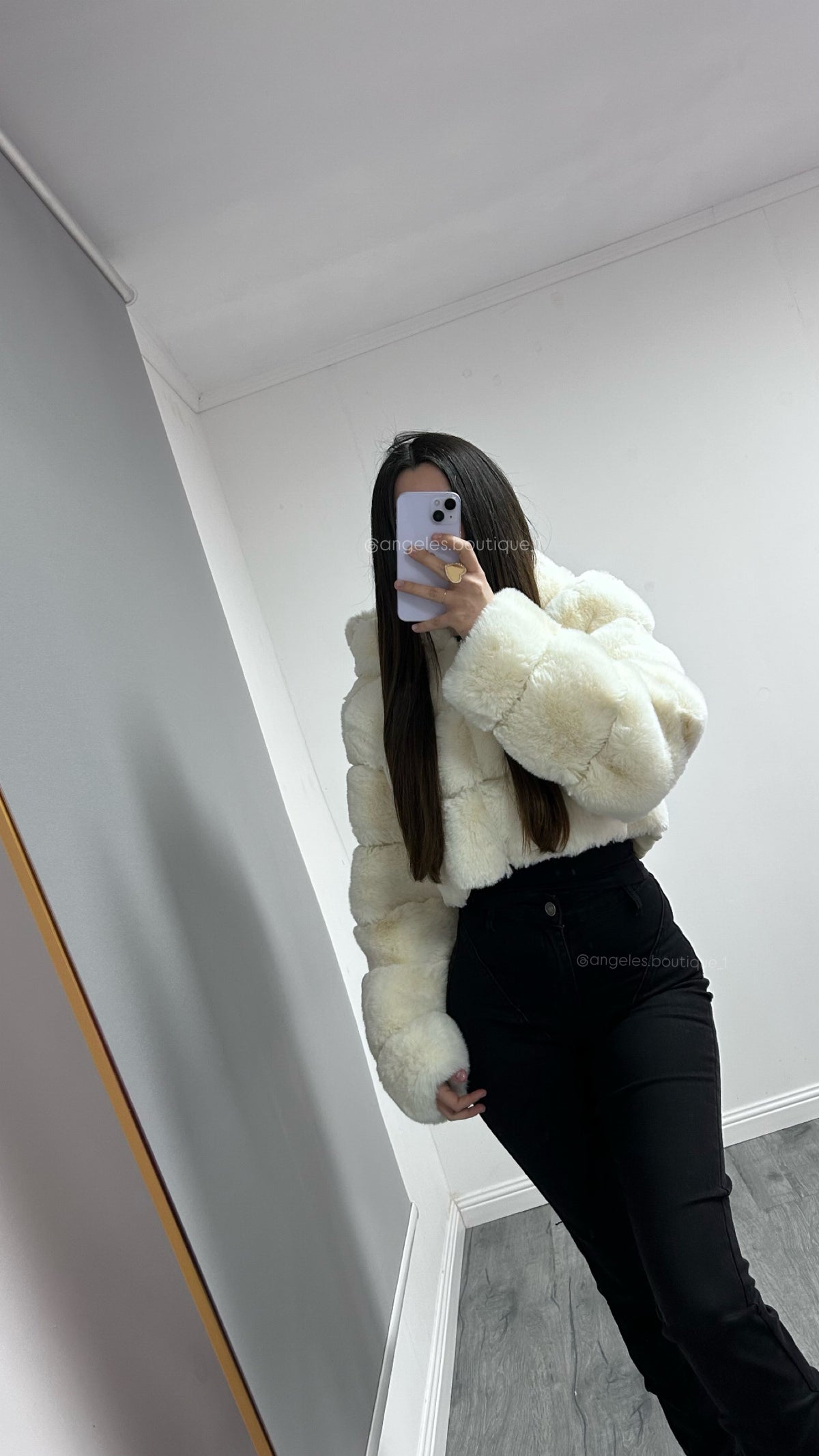 JACKET TEDDY BLANCO