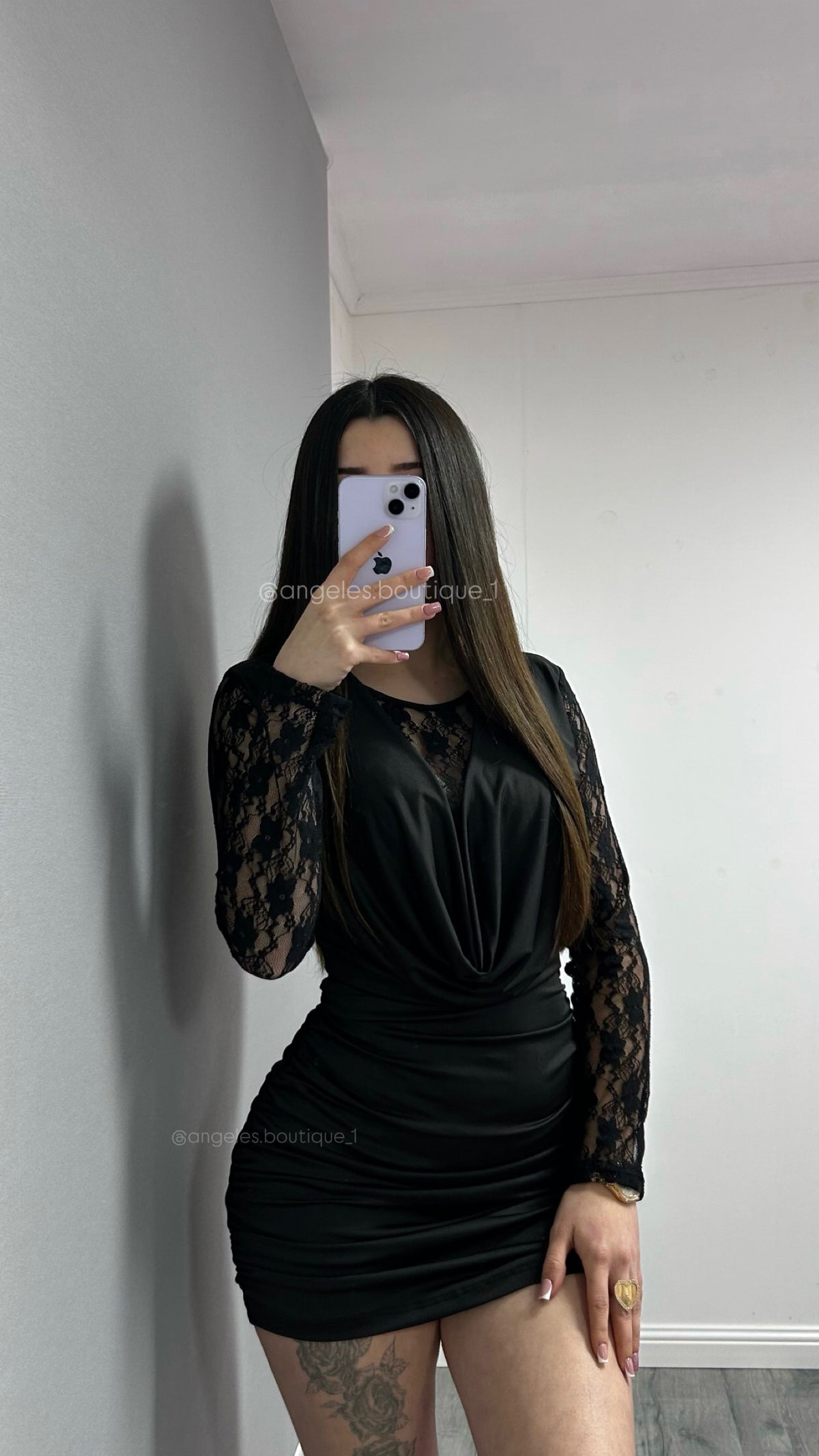 VESTIDO ENCAJE