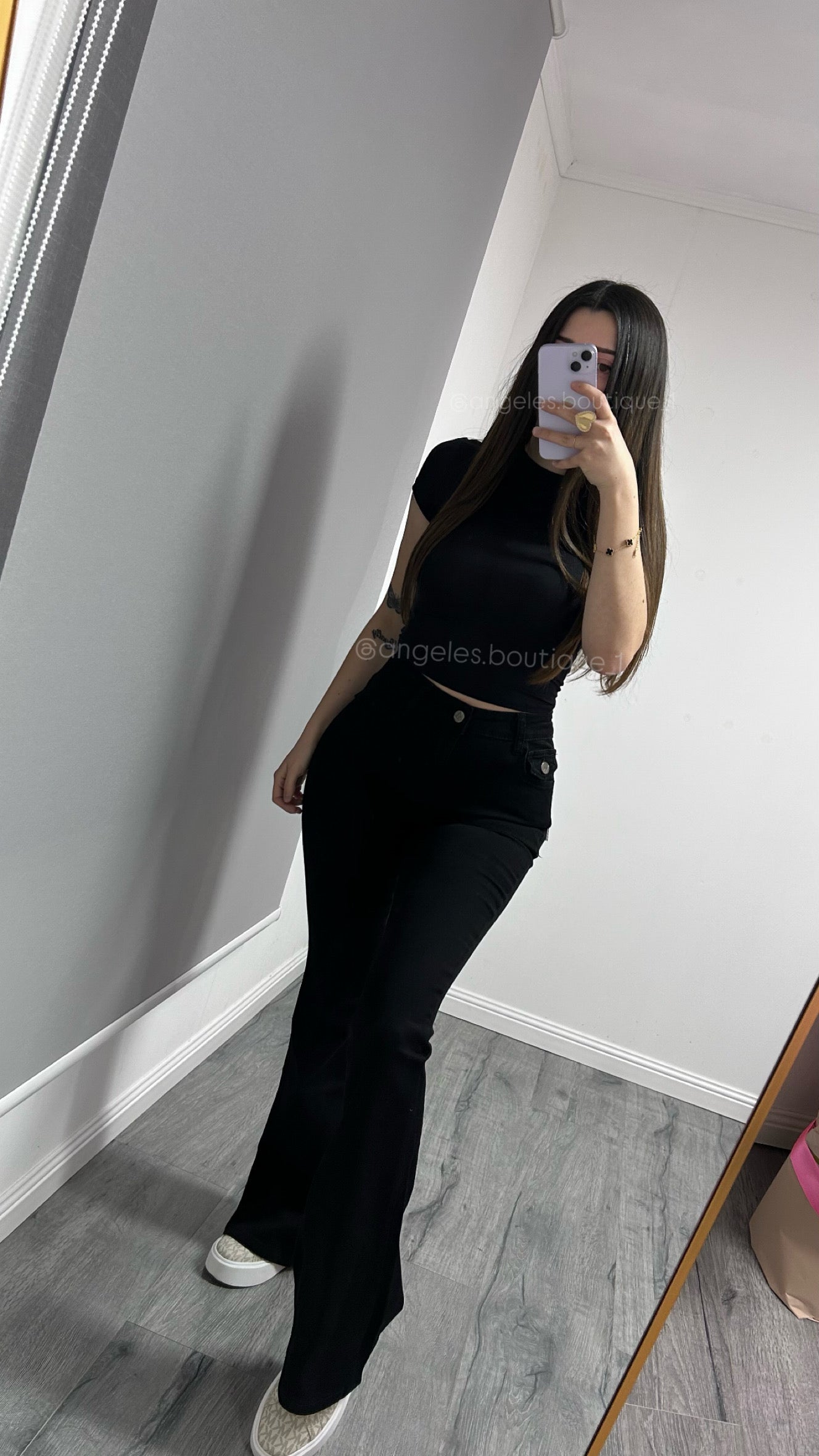 JEANS FLARE Y2K