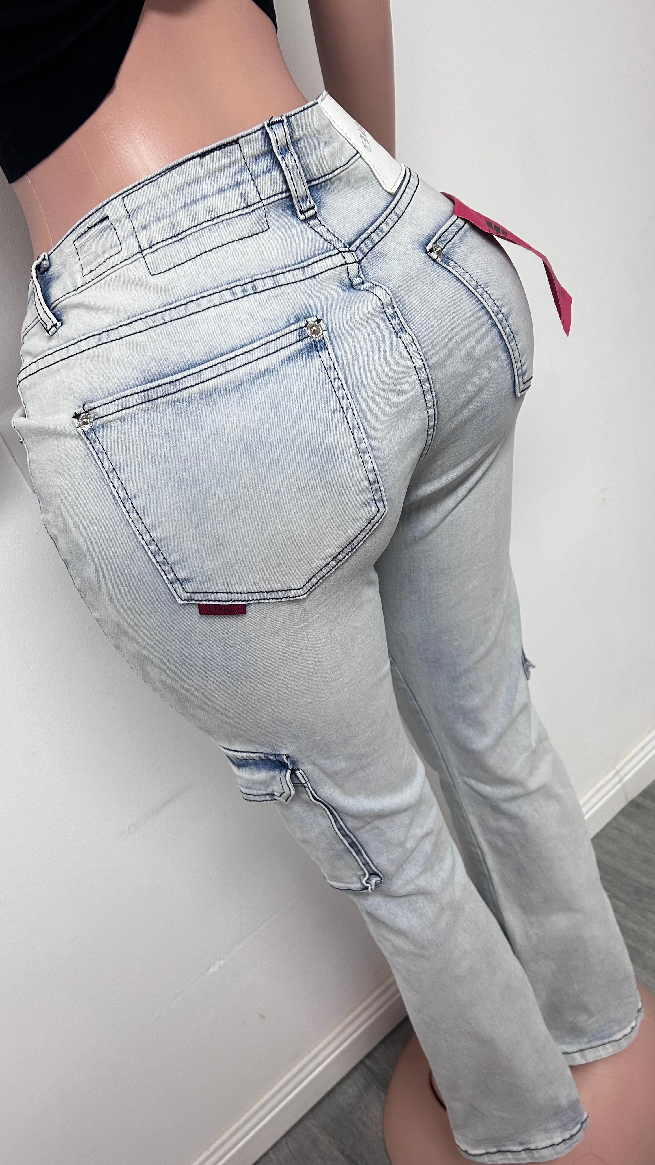 🏷️JEANS ELLUS CARGO FLARE