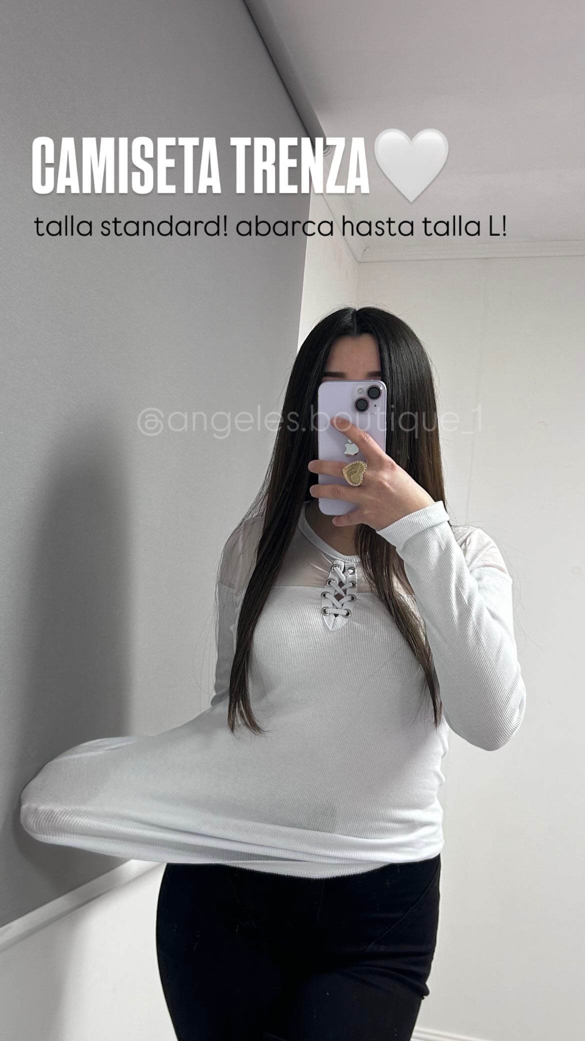CAMISETA TRENZA
