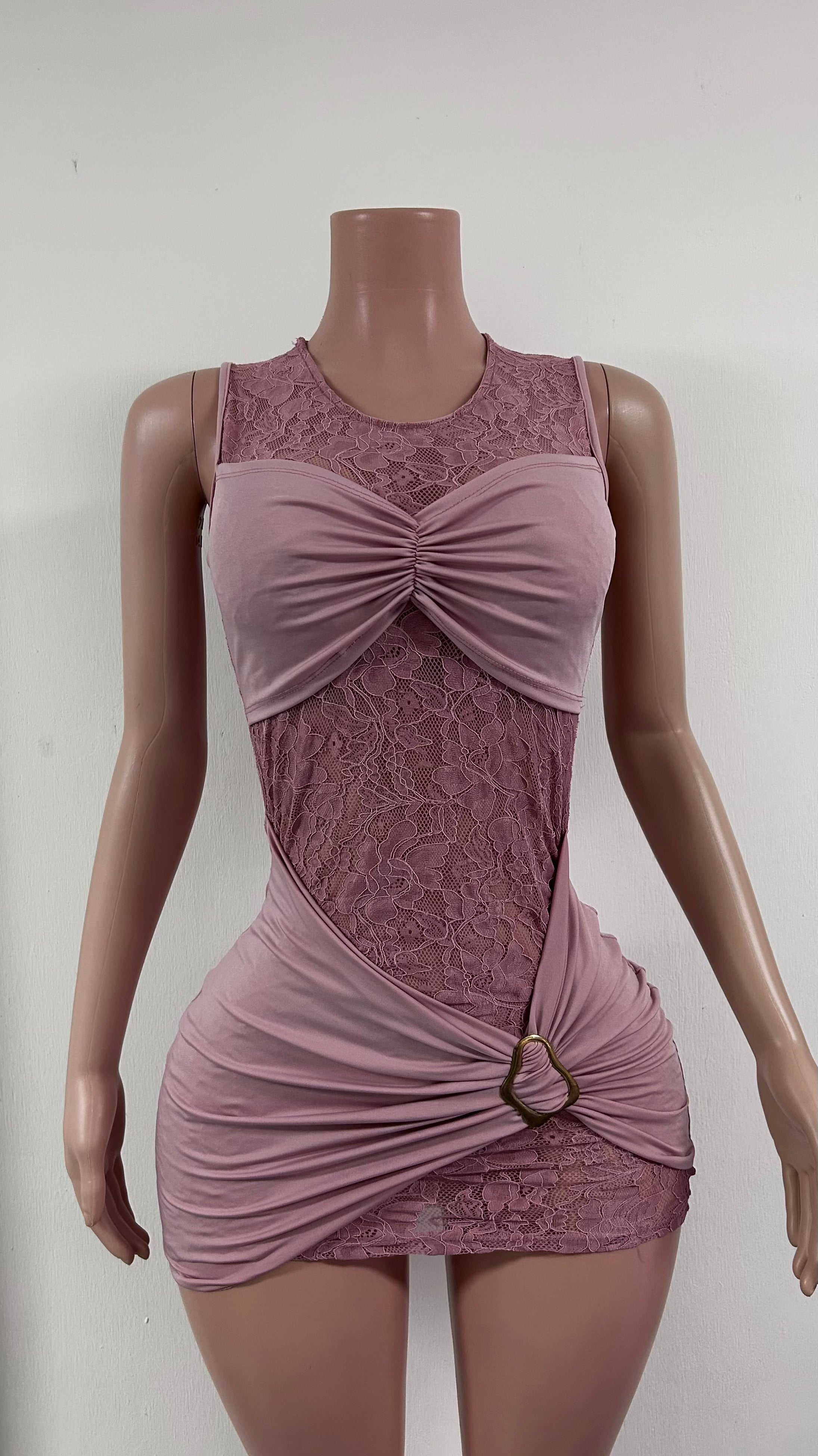 VESTIDO ENCAJE