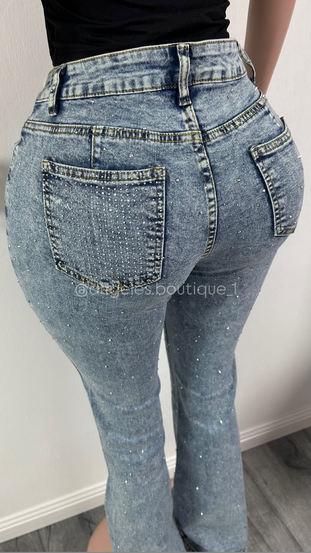 FLARE BRILLOS CELESTE