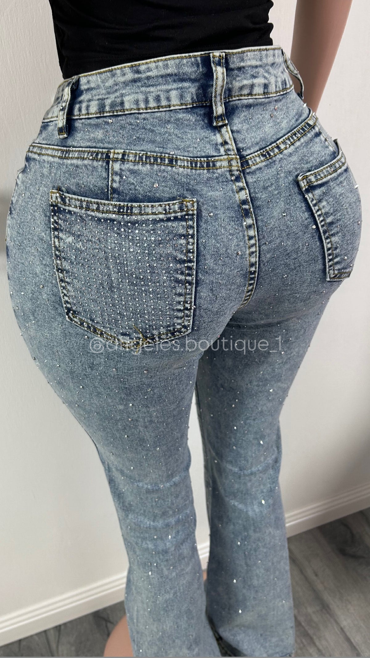 FLARE BRILLOS CELESTE