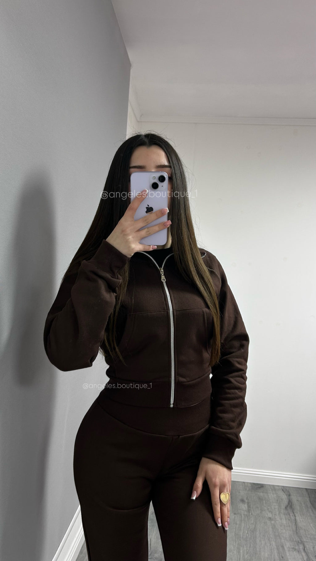CONJUNTO STYLO ZARA CAFÉ