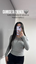 CAMISETA TRENZA