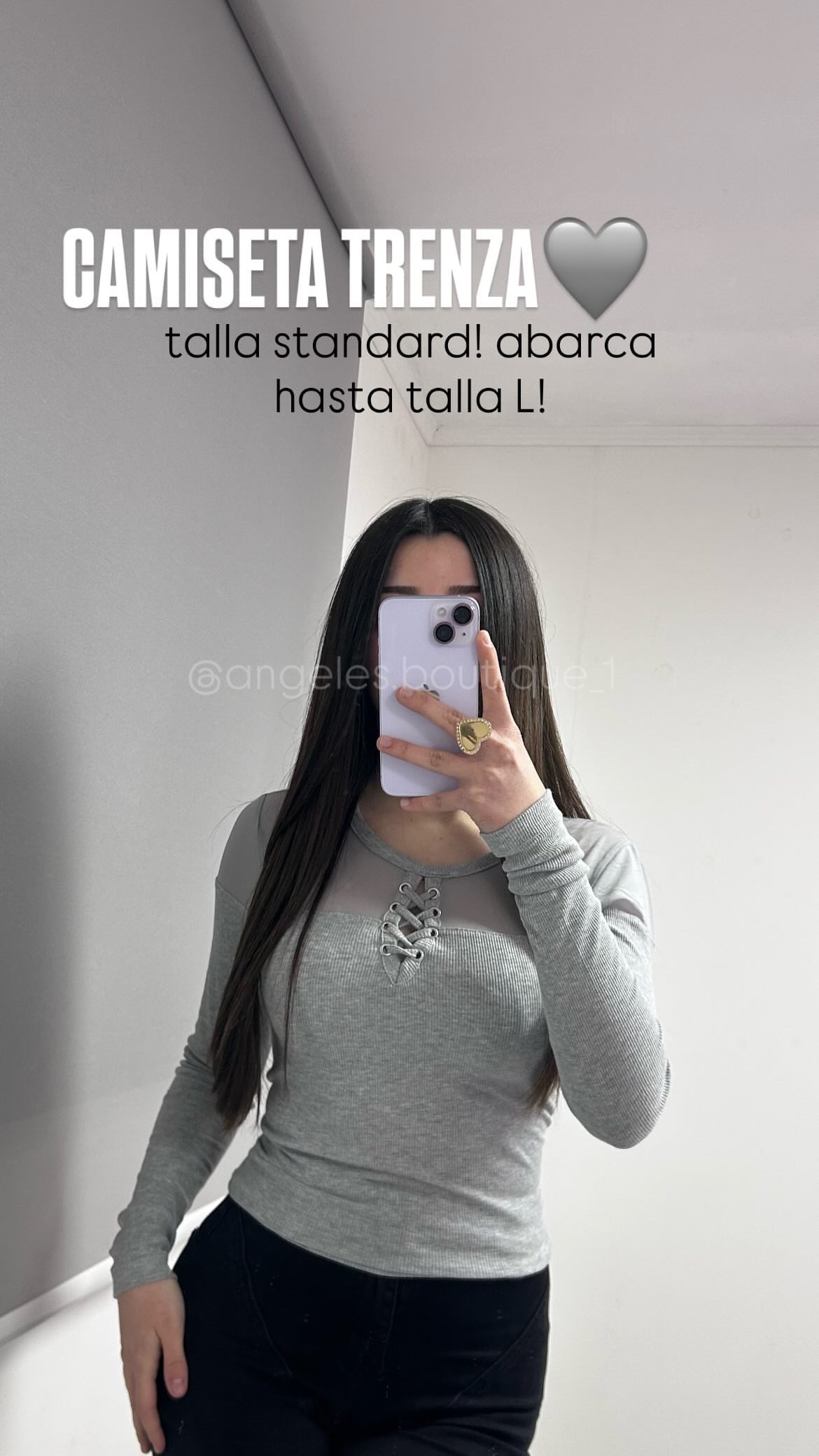CAMISETA TRENZA