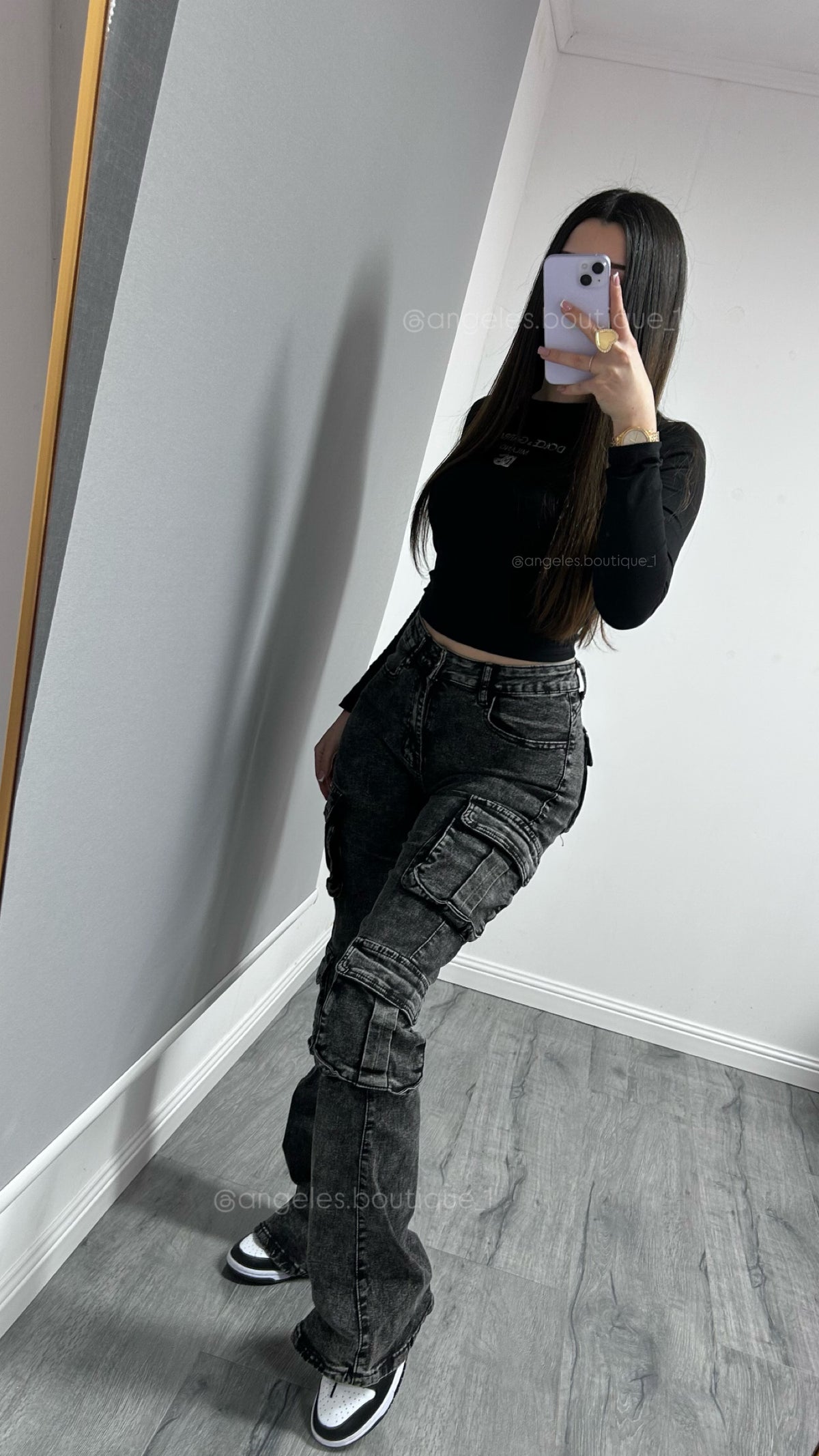 JEANS CARGO STYLO FN