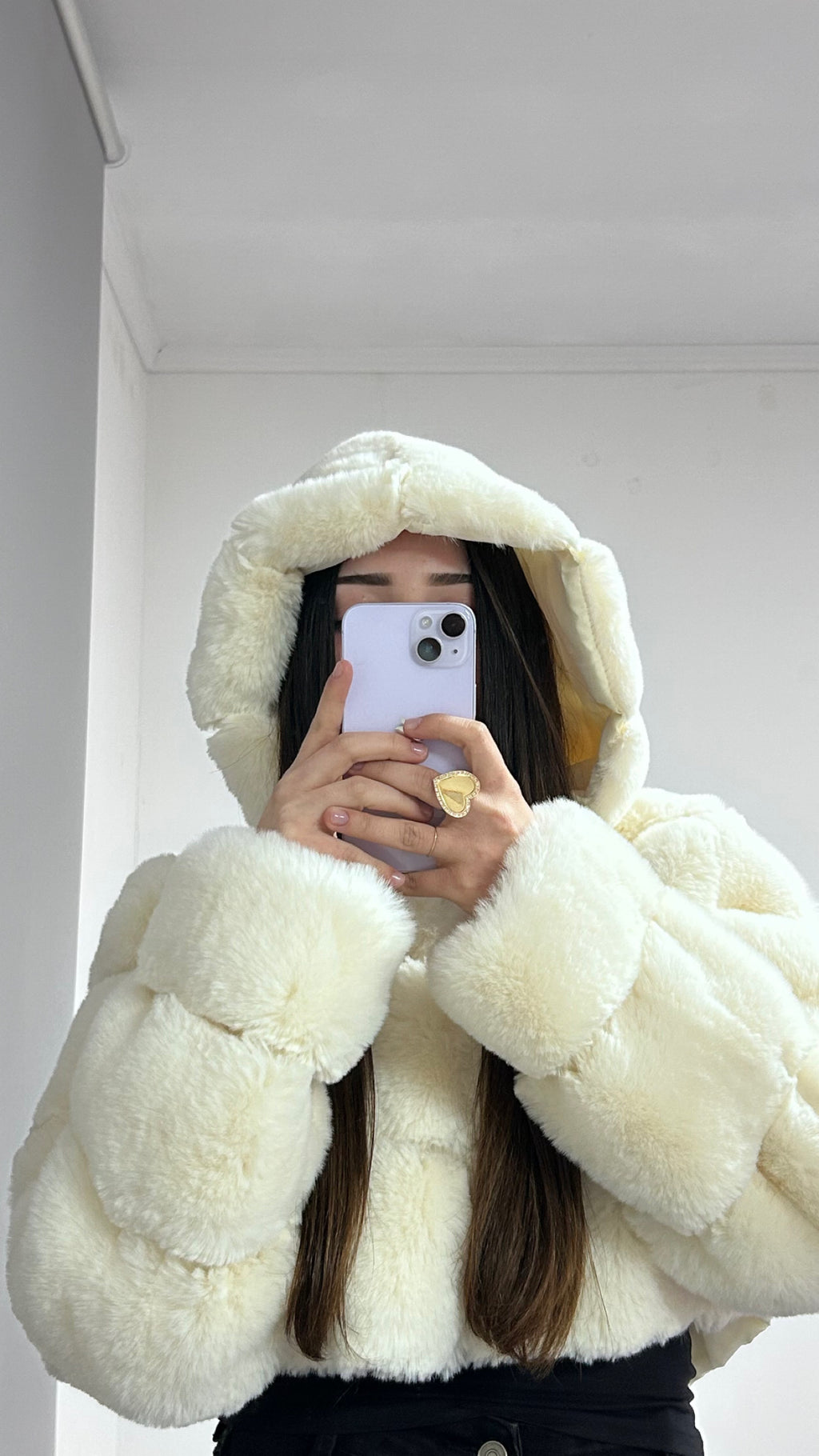 JACKET TEDDY BLANCO