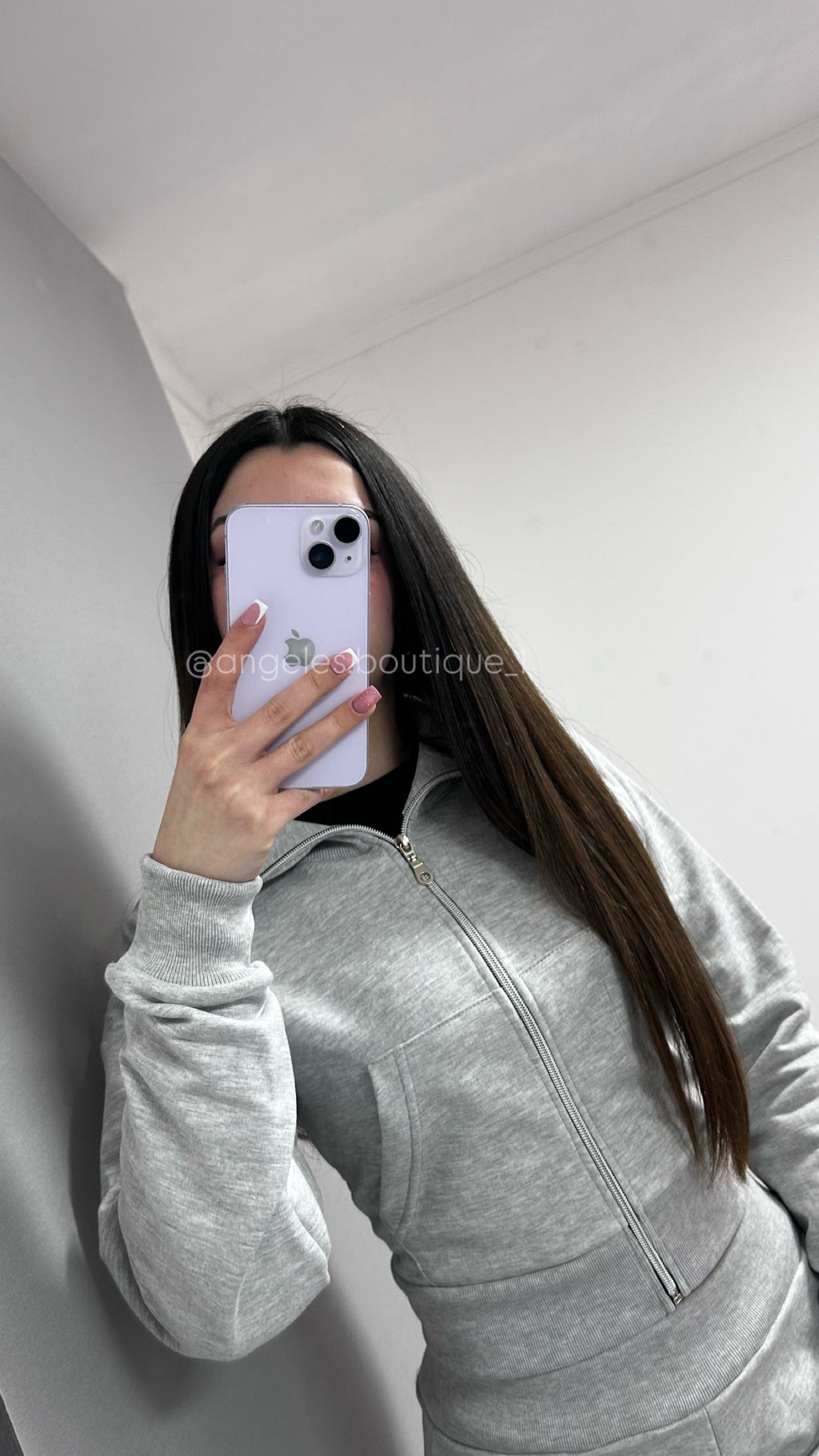 CONJUNTO STYLO ZARA GRIS