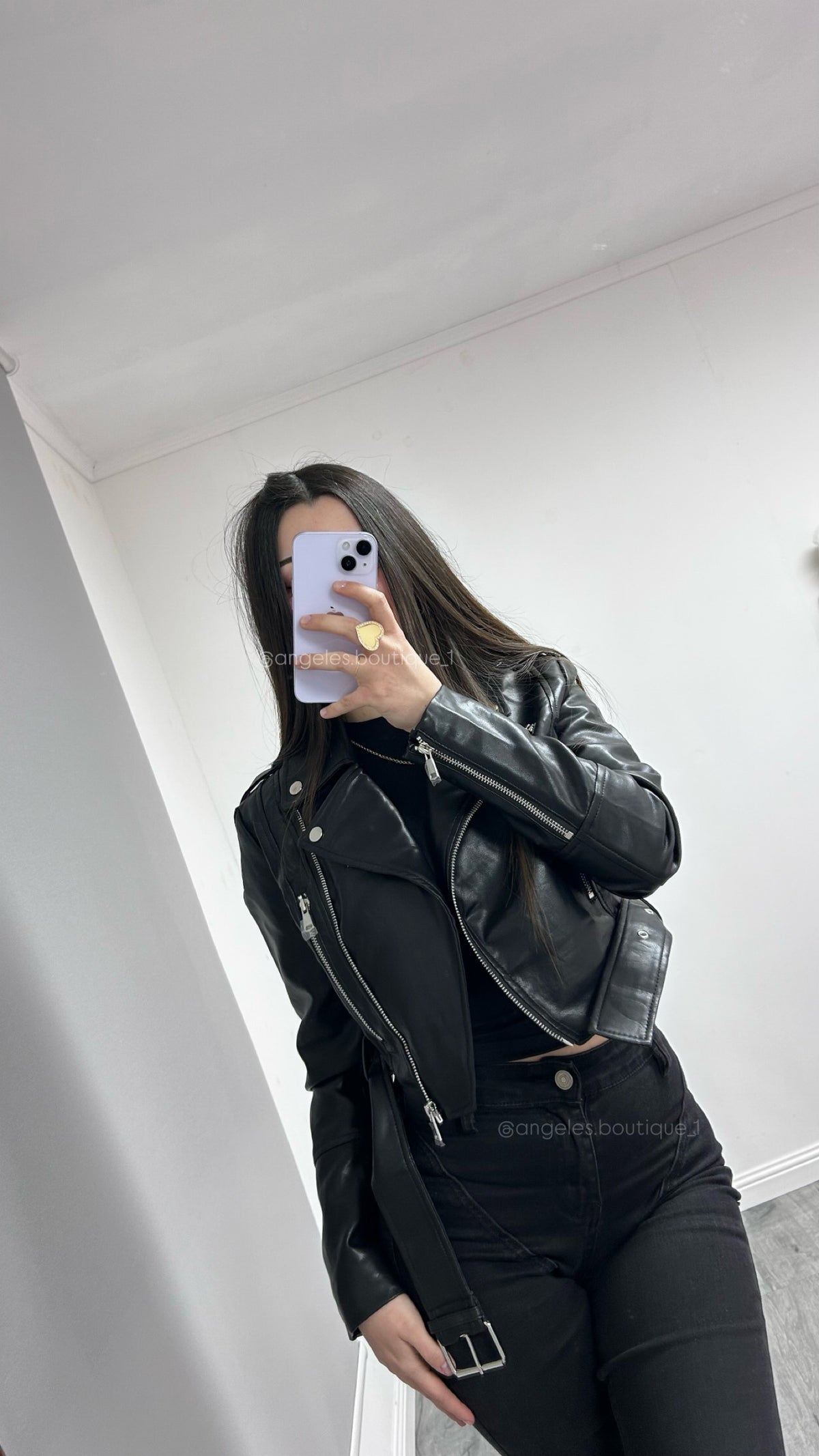 JACKET CINTURÓN 🖤
