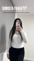 CAMISETA TRENZA