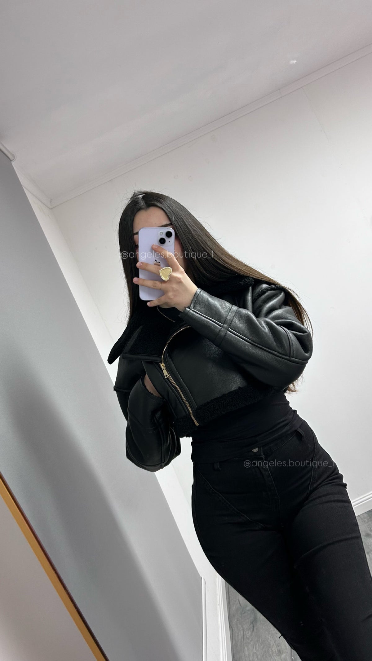 JACKET MINI AVIADORA