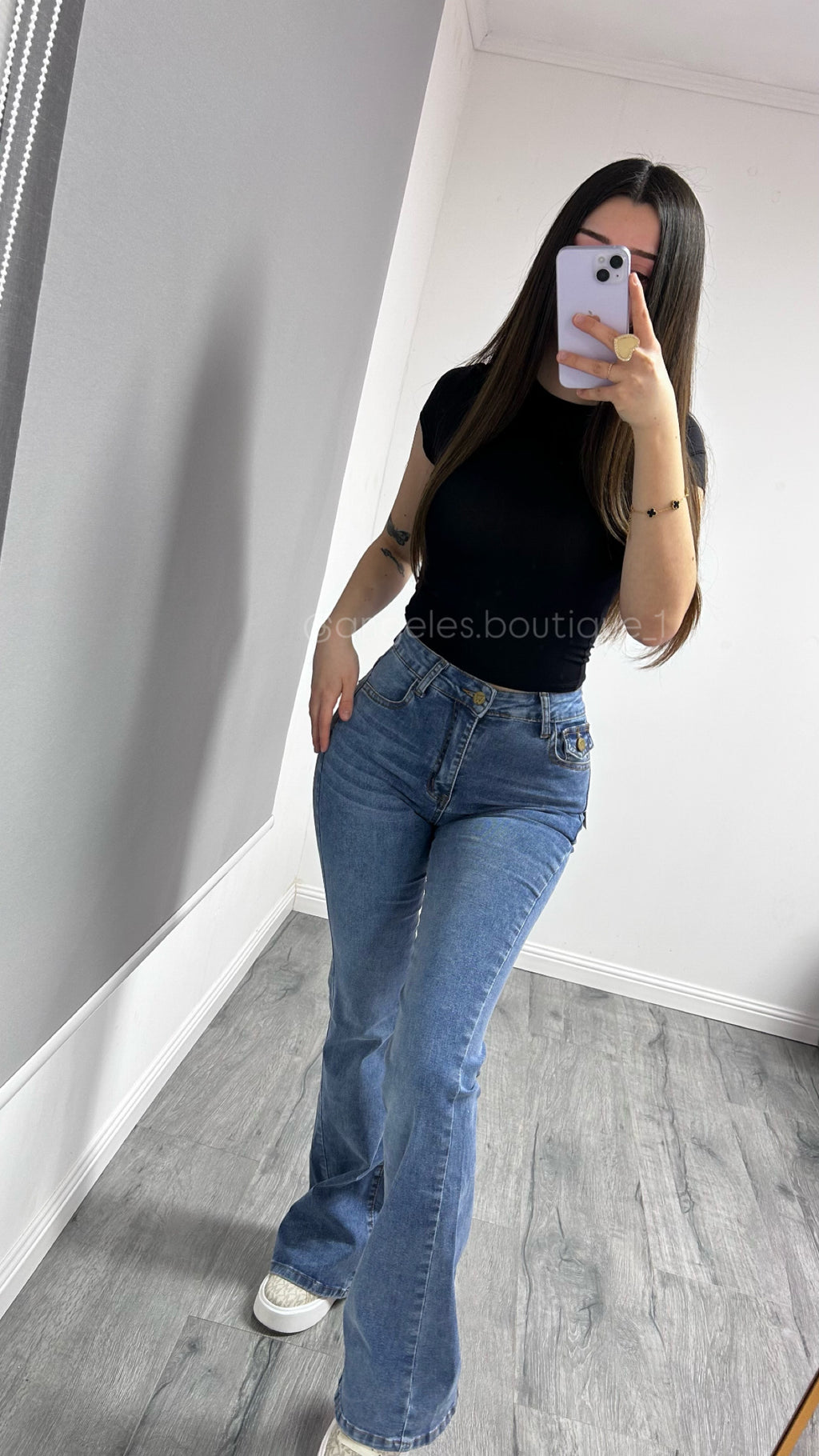 JEANS FLARE Y2K