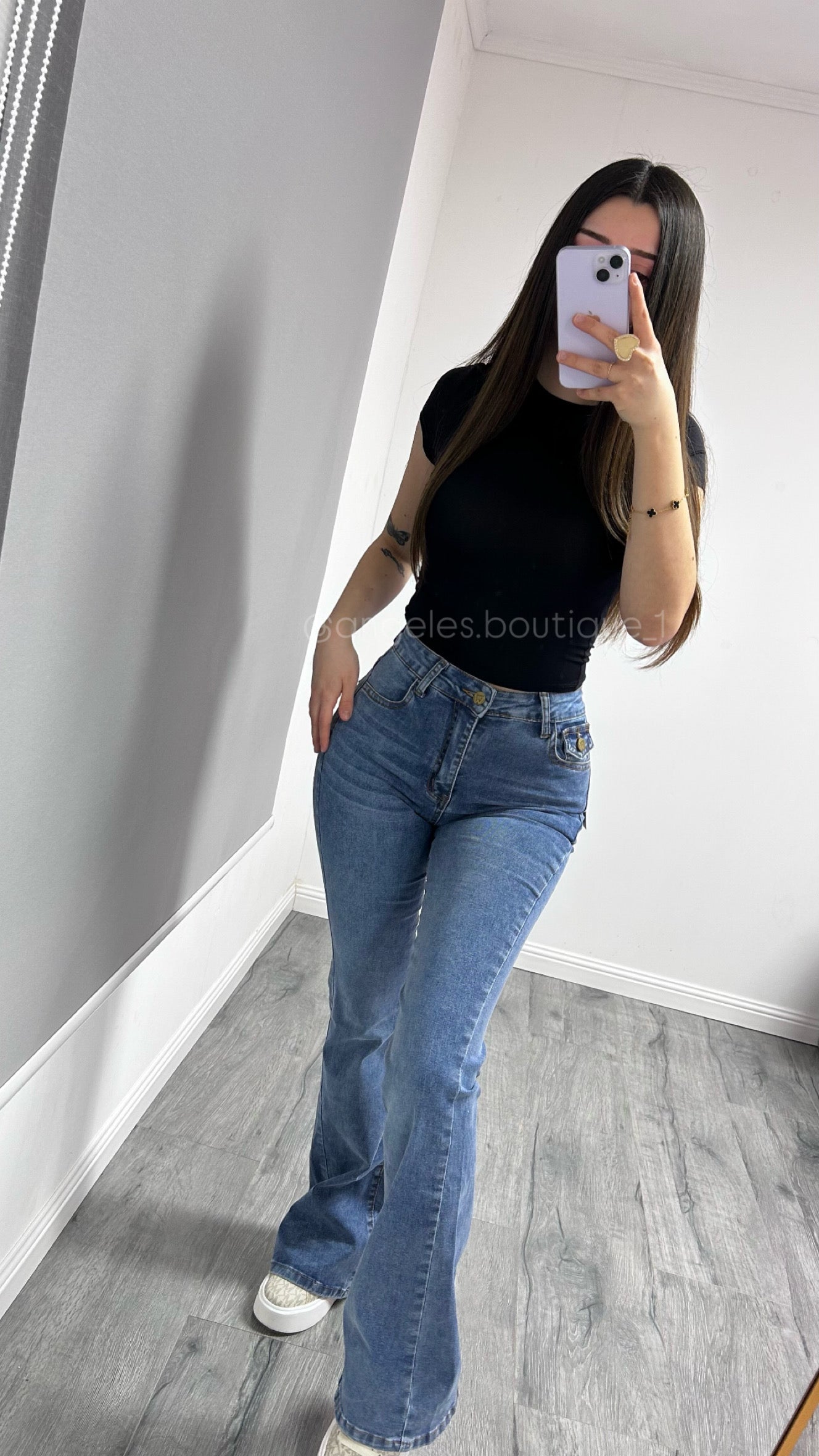 JEANS FLARE Y2K
