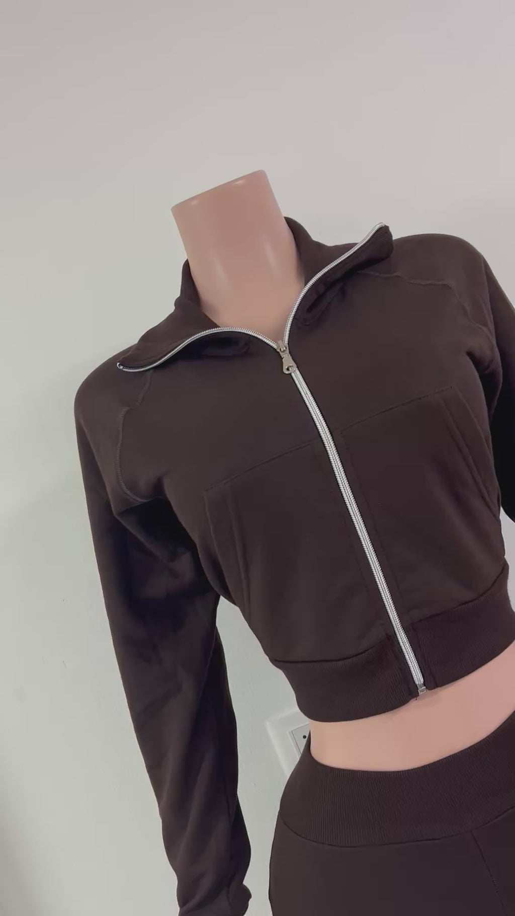 CONJUNTO STYLO ZARA CAFÉ